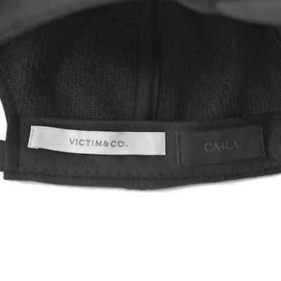 帽子 ca4la victim VINTAGE EFFECT CAP VICTIM x CA4LA VINTAGE EFFECT CAP(ONESIZE NAVY): キャップ