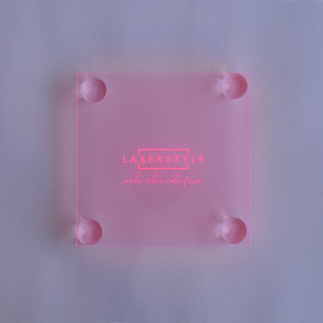集光アクリル板　ピンク　3mm厚 - レーザー加工用材料・商材販売サイトLASER STYLE(レーザースタイル)