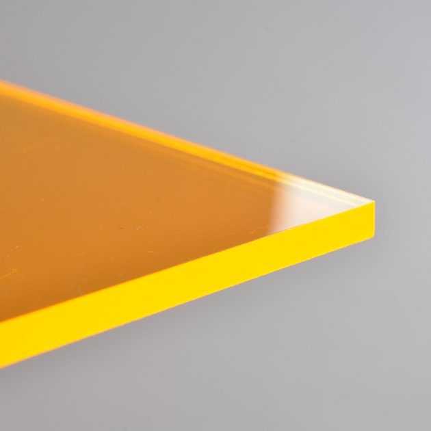 集光アクリル板 オレンジ 3mm厚 - レーザー加工用材料・商材販売サイト