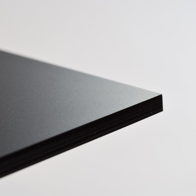 アクリル板　マットブラックキャスト板　片面マット(3mm厚) - レーザー加工用材料・商材販売サイトLASER STYLE(レーザースタイル)