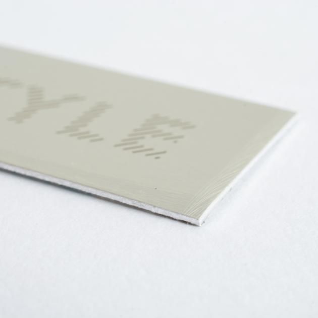 アルママーク レーザー用アルミプレートサテンカラー - レーザー