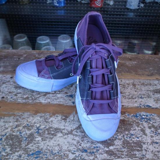 NEEDLES( ニードルズ）|ASYMMETRIC GHILLIE SNEAKER-PURPLE - BEVERLY