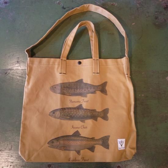 South2West8（サウスツーウエストエイト)|Printed Grocery Bag - Fish