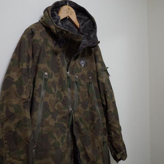 South2West8（サウスツーウエストエイト)|Zipped Coat-hunter camo