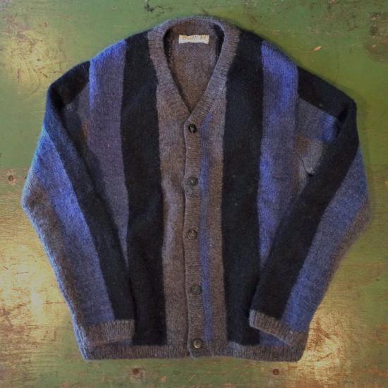 SLOWHANDS(スロウハンズ)｜MOHAIR STRIPE CARDIGAN - BEVERLY HILLS