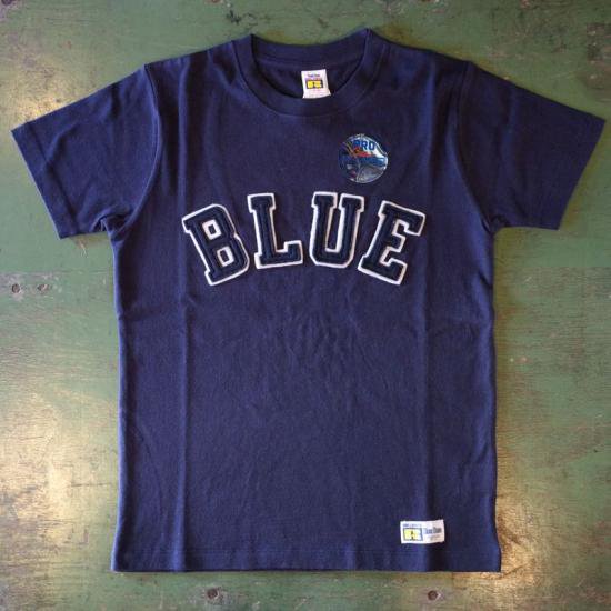 BLUE BLUE （ブルーブルー）|RUSSELL・BLUE BLUE BLUEパッチTシャツ