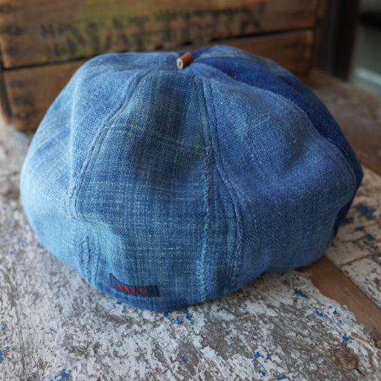 GAIJIN MADE(ガイジンメイド） |INDIGO ANTIQUE PATCH BERET