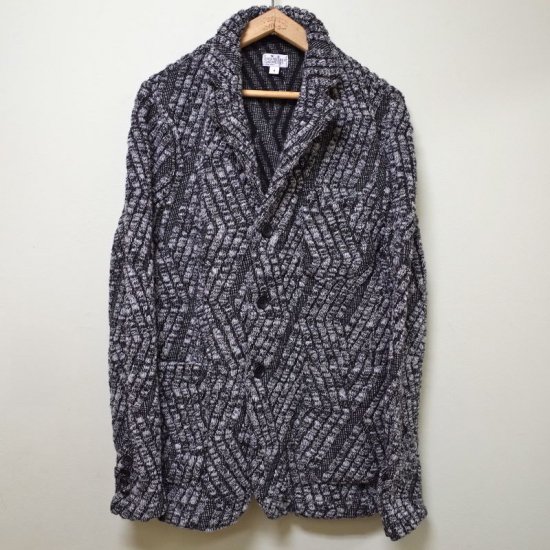 Engineered Garments Blazer Zigzag Cable | bliss-spafizioterapi.com