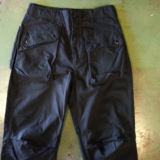 Engineered Garments(エンジニアードガーメンツ)|Norwegian Pant-Cotton Ripstop-Black
