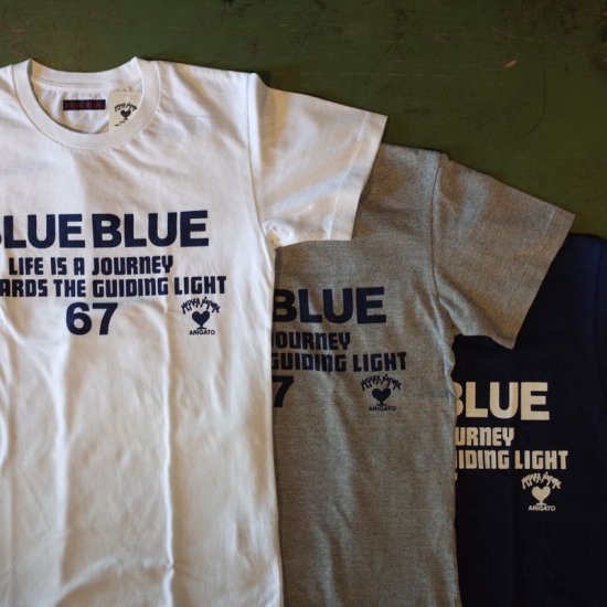 BLUE BLUE（ブルーブルー）|BLUE BLUE 67 JOURNEYロゴTシャツ 