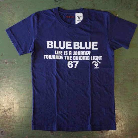 BLUE BLUE（ブルーブルー）|BLUE BLUE 67 JOURNEYロゴTシャツ