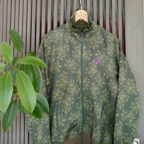 NEEDLES( ニードルズ）|Track Jacket-Poly Jacguard/Flower - BEVERLY ...