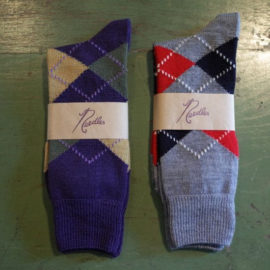 NEEDLES( ニードルズ）|Jacquard Socks-Argyle - BEVERLY HILLS CHICKEN