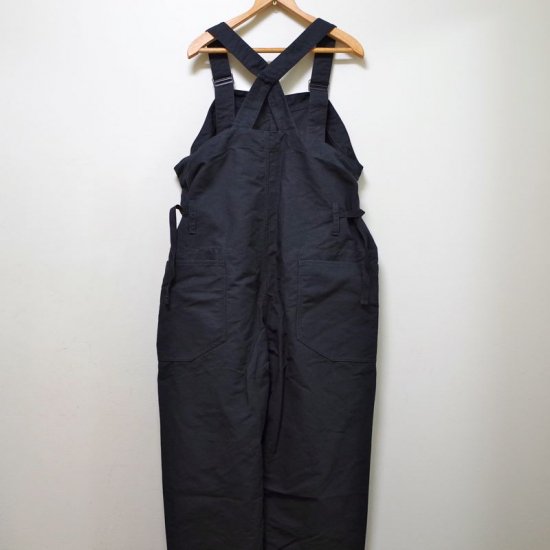 Engineered Garments(エンジニアードガーメンツ)|Overalls-Cotton Double Cloth-Black -  BEVERLY HILLS CHICKEN