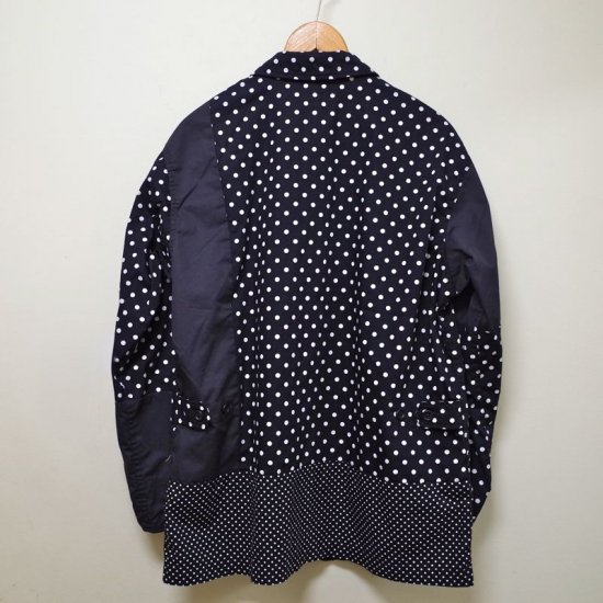 Loiter Jacket/Big Polka Dot Broadcloth/S/コットン/NVY/ドット