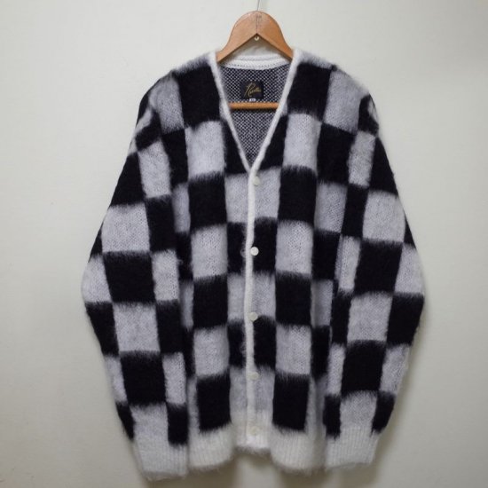 Needles MOHAIR CARDIGAN - CHECKERED | www.innoveering.net