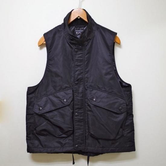 新品 2019 FW】ENGINEERED GARMENTS Field Vest-Flight Satin Nylon 