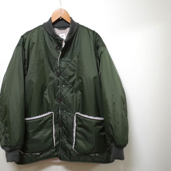 RANDT(アールアンドティー)|M43 Liner Jacket-Drab Nylon Ripstop