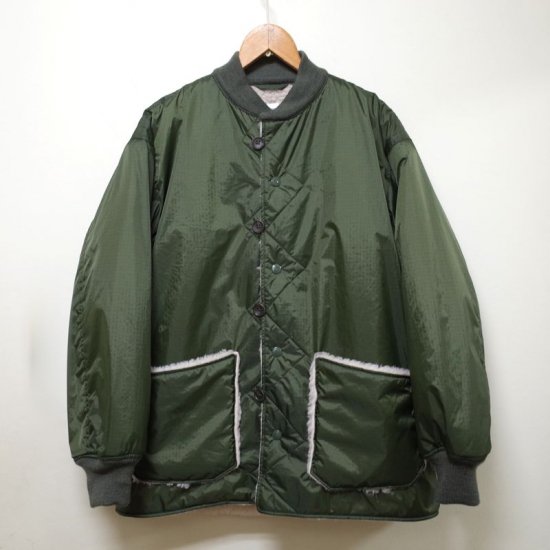 RANDT(アールアンドティー)|M43 Liner Jacket-Drab Nylon Ripstop