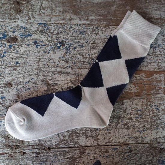 NEEDLES( ニードルズ）|Argyle Jacquard Socks-Cool Max - BEVERLY