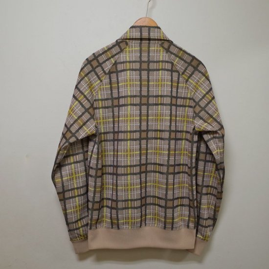 NEEDLES( ニードルズ）|Track Jacket - Poly Jacquard-Khaki Plaid