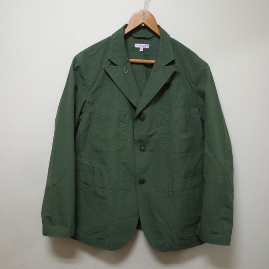 Engineered Garments (エンジニアードガーメンツ)|Bedford Jacket - Cotton Ripstop -Olive -  BEVERLY HILLS CHICKEN