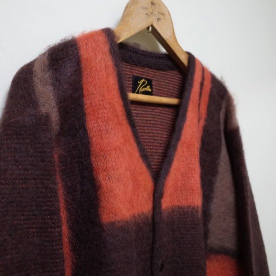 NEEDLES( ニードルズ）|Mohair Cardigan -Mondrian - BEVERLY HILLS