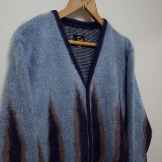 NEEDLES( ニードルズ）|Mohair Cardigan - Flame - BEVERLY HILLS CHICKEN