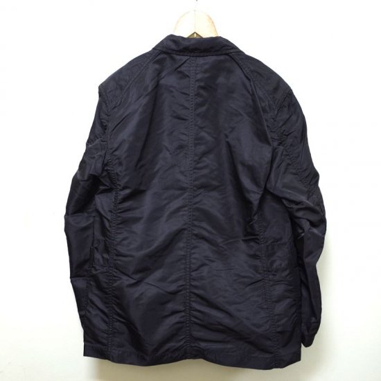 Engineered Garments (エンジニアードガーメンツ)|Bedford Jacket-Flight Satin-Black -  BEVERLY HILLS CHICKEN