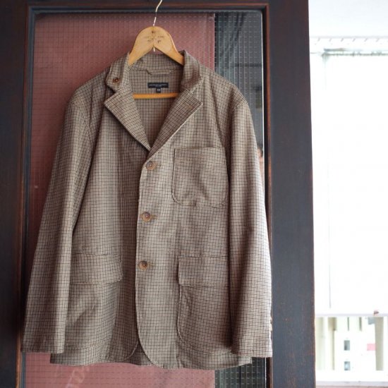 Engineered Garments (エンジニアードガーメンツ)|Loiter Jacket-Gunclub Check-Brown -  BEVERLY HILLS CHICKEN