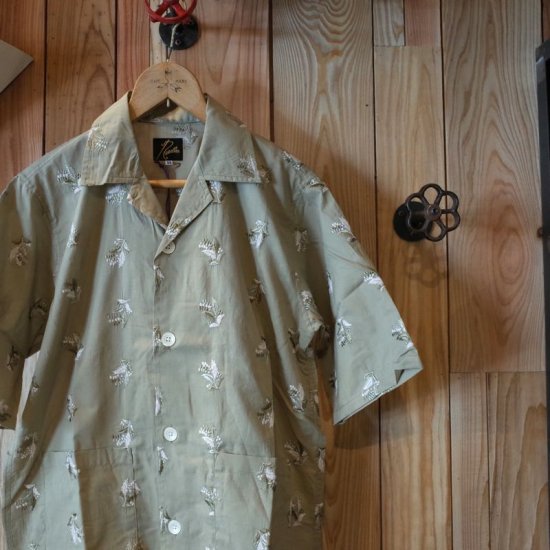 NEEDLES( ニードルズ）|Cabana Shirt-Plant Emb. - BEVERLY HILLS CHICKEN