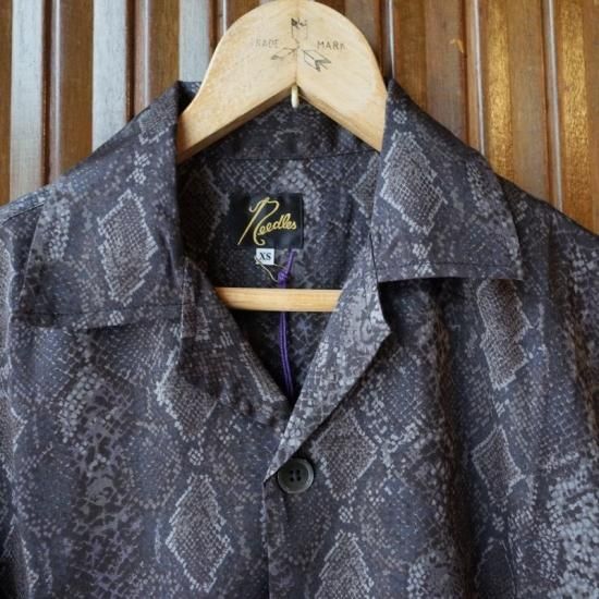 NEEDLES( ニードルズ）|Cabana Shirt-Python Pt.-Black - BEVERLY 