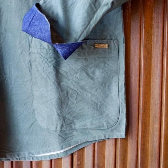 SLOWHANDS(スロウハンズ)｜ARMY TENT RECYCLE PAINTER JACKET