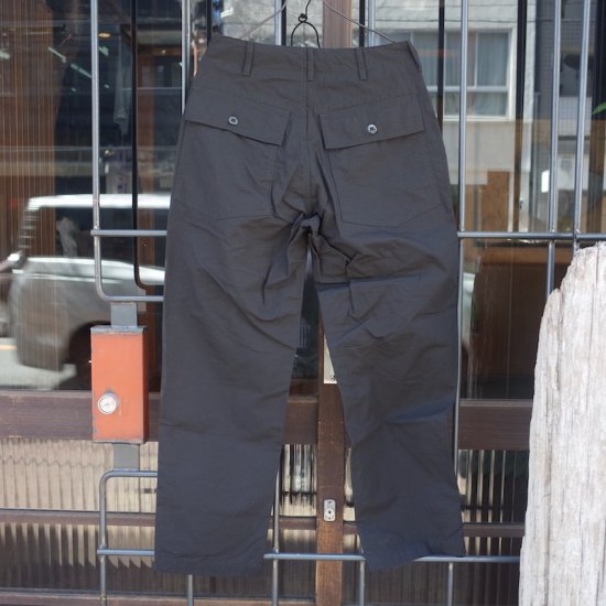 Engineered Garments (エンジニアードガーメンツ)|Fatigue Pant-Cotton Ripstop-Black -  BEVERLY HILLS CHICKEN