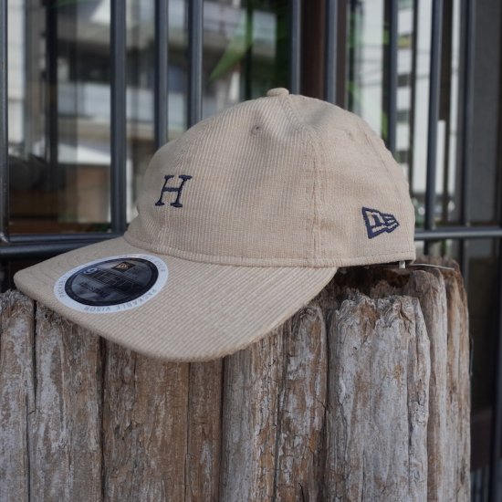 HOLLYWOOD RANCH MARKET （ハリウッドランチマーケット)|NEW ERA HRM Hエンブロイダリーサマーコーデュロイキャップ-COCOA  - BEVERLY HILLS CHICKEN