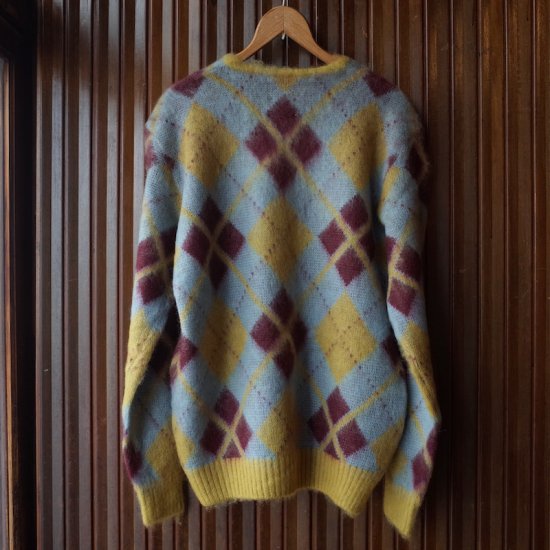 NEEDLES( ニードルズ）|MOHAIR CARDIGAN - ARGYLE - BEVERLY HILLS CHICKEN