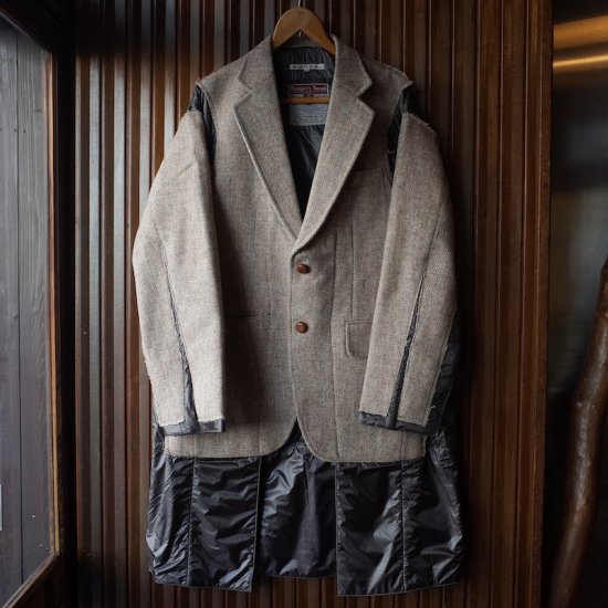 REBUILD BY NEEDLES (リビルド バイ ニードルス)Tweed Jacket→Covered ...