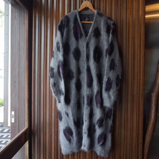 NEEDLES( ニードルズ）|MOHAIR LONG CARDIGAN - LEOPARD - BEVERLY