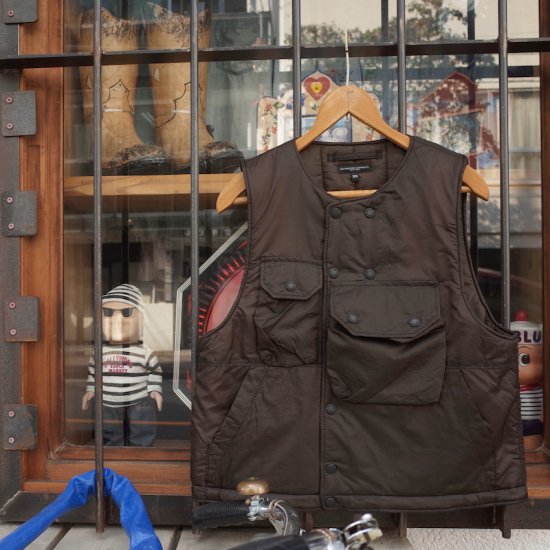 Engineered Garments (エンジニアードガーメンツ)|Cover Vest-Nylon Micro Ripstop - BEVERLY  HILLS CHICKEN