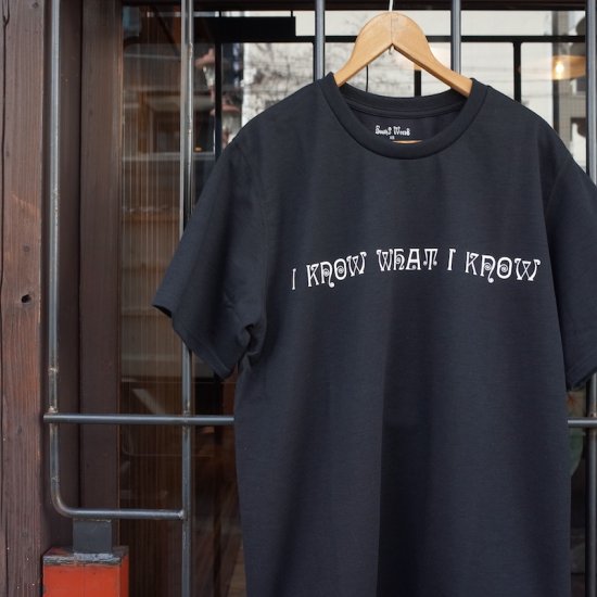 South2West8（サウスツーウエストエイト)|S/S CREW NECK TEE - I KNOW 