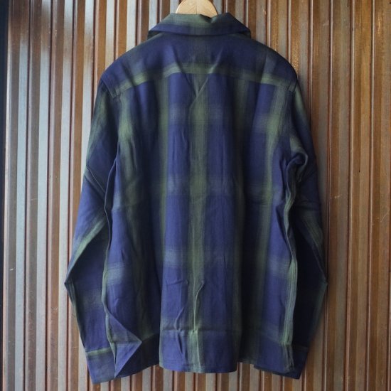 NEEDLES( ニードルズ）|CLASSIC SHIRT - R/W OMBRE PLAID JQ. - BEVERLY HILLS CHICKEN