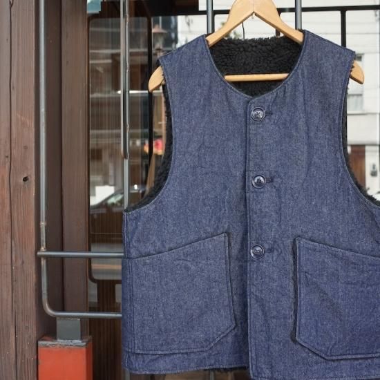 Engineered Garments (エンジニアードガーメンツ)|OVER VEST - 12oz Denim - BEVERLY HILLS  CHICKEN