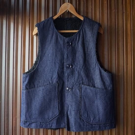 Engineered Garments (エンジニアードガーメンツ)|OVER VEST - 12oz Denim - BEVERLY HILLS  CHICKEN