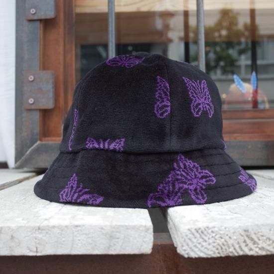 NEEDLES( ニードルズ）|Bermuda Hat - C/PE Papillon Velour - BEVERLY