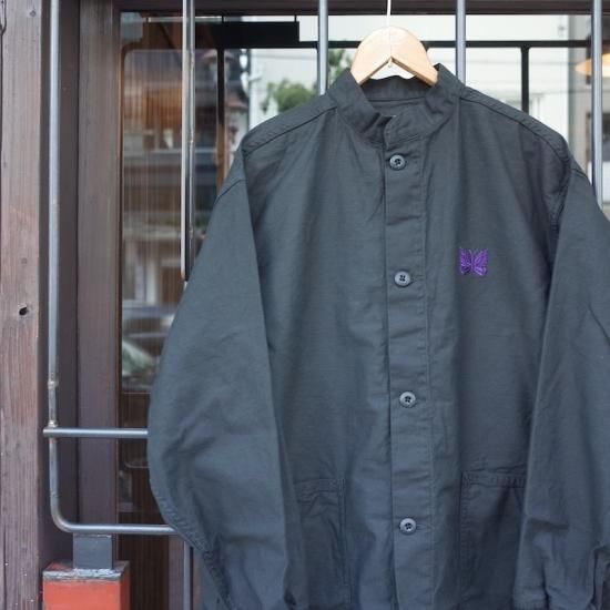 NEEDLES( ニードルズ）|S.C. Army Shirt - Back Sateen-BLACK