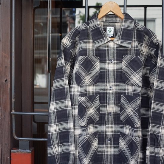 South2West8（サウスツーウエストエイト)|6 Pocket Shirt - Twill Plaid - BEVERLY HILLS  CHICKEN