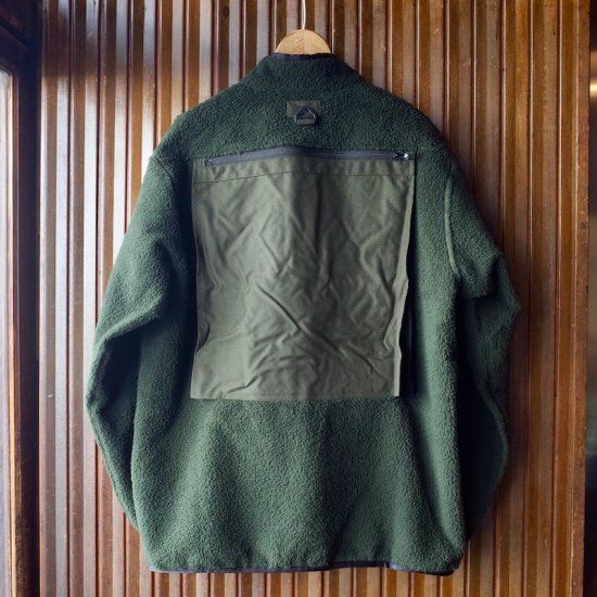 South2West8（サウスツーウエストエイト)|Tenkara Trout Pullover Jacket - Poly Fleece-GREEN  - BEVERLY HILLS CHICKEN