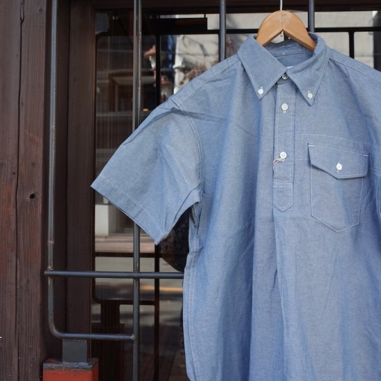 Engineered Garments (エンジニアードガーメンツ)|Popover BD Shirt-Cotton Chambray -  BEVERLY HILLS CHICKEN