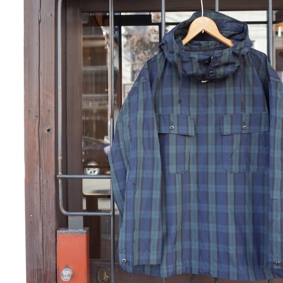 Engineered Garments (エンジニアードガーメンツ)|CAGOULE SHIRT - CRUSHED TAFFETA -  BEVERLY HILLS CHICKEN