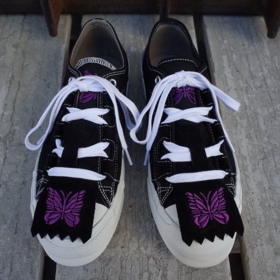 NEEDLES( ニードルズ）|Asymmetric Ghillie Sneaker - Cotton Canvas 